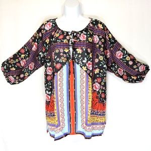 JOHNNY WAS ⚜ WOMEN'S SILK FASHION SUMMER TUNIC